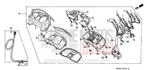 COMPTEUR (2) CB500Y de 2000